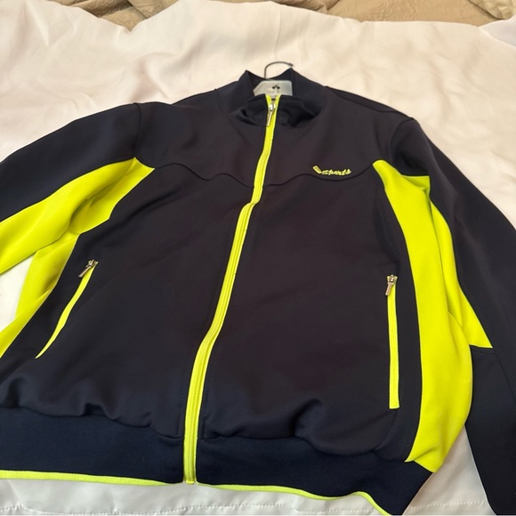 Source Unknown Black and Neon Yellow Performance Jacket - Picture 8 of 12
